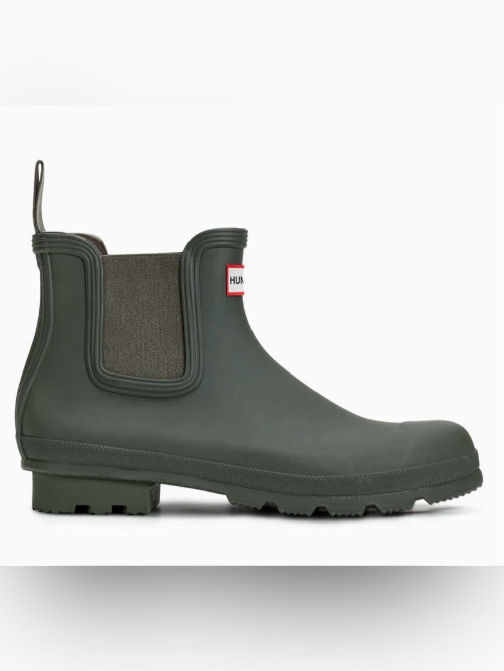 NWT Hunter Women’s Original Chelsea Rain Boots - Hunter Green size 9 - Picture 1 of 8